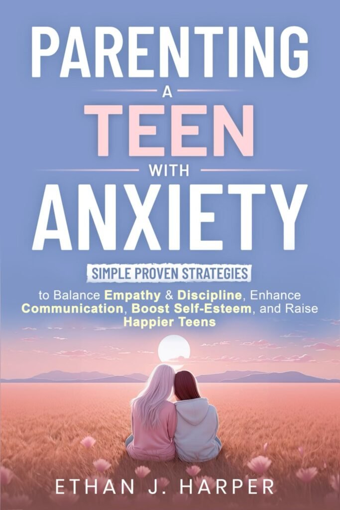 Parenting a Teen with Anxiety: Simple Proven Strategies to Balance Empathy  Discipline, Enhance Communication, Boost Self-Esteem, and Raise Happier Teens      Paperback – June 25, 2024