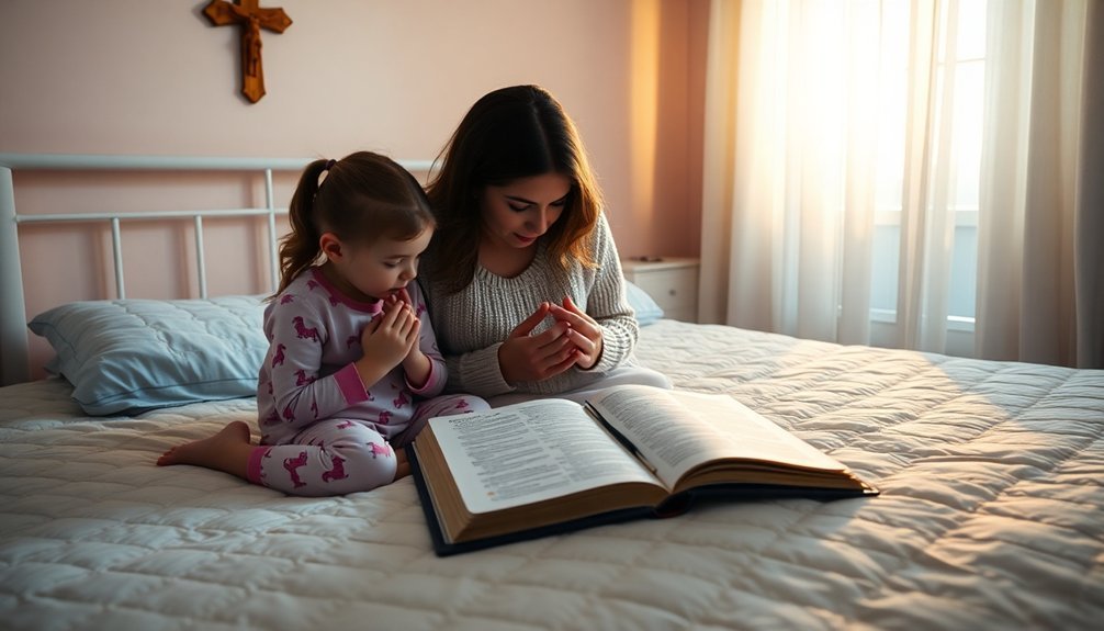 peaceful nighttime prayer routine