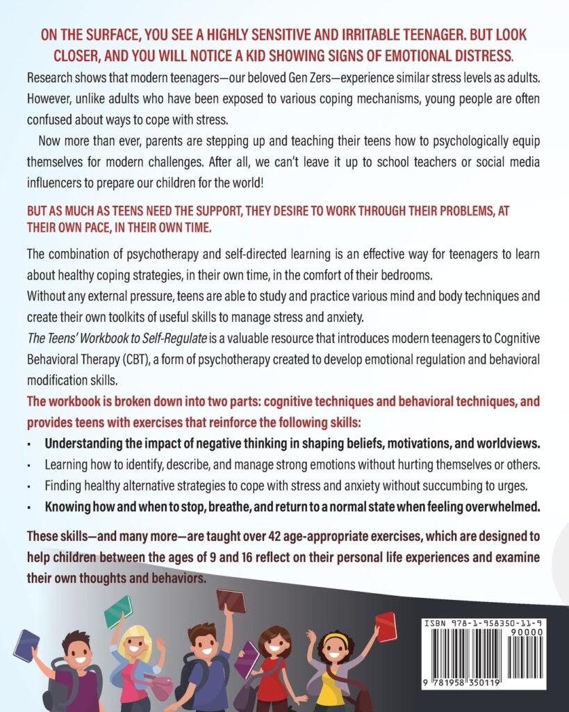 The Teens Workbook to Self Regulate: Empowering Teenagers to Handle Emotions with Success through Coping Strategies and CBT Exercises (Successful Parenting)      Paperback – November 23, 2022