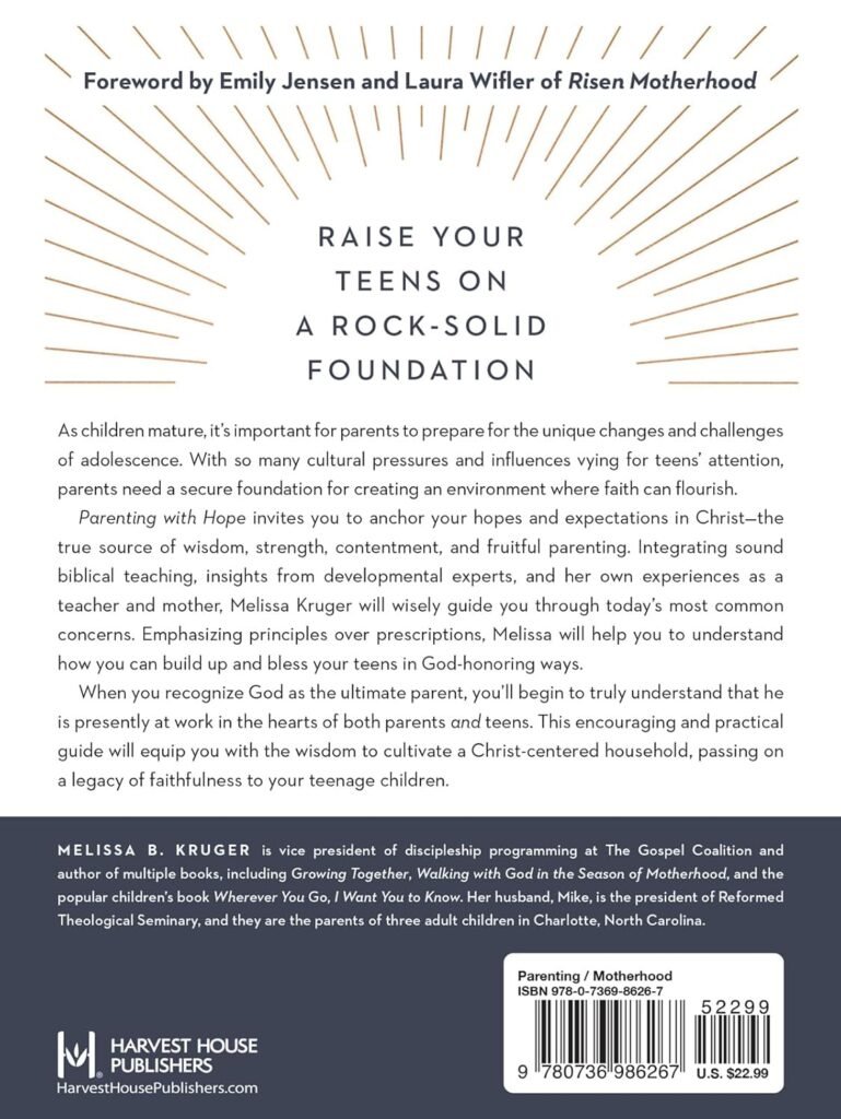 Parenting with Hope: Raising Teens for Christ in a Secular Age      Hardcover – April 2, 2024