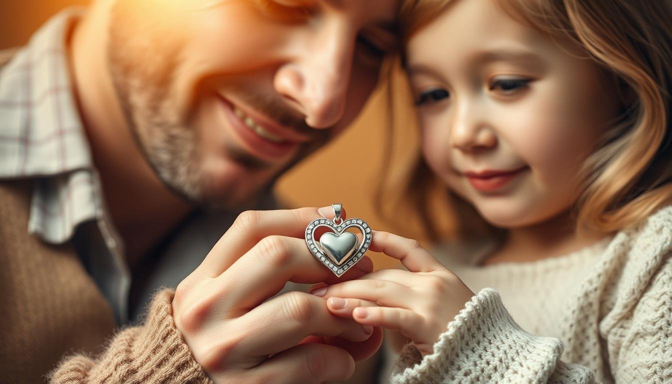 father daughter pendant